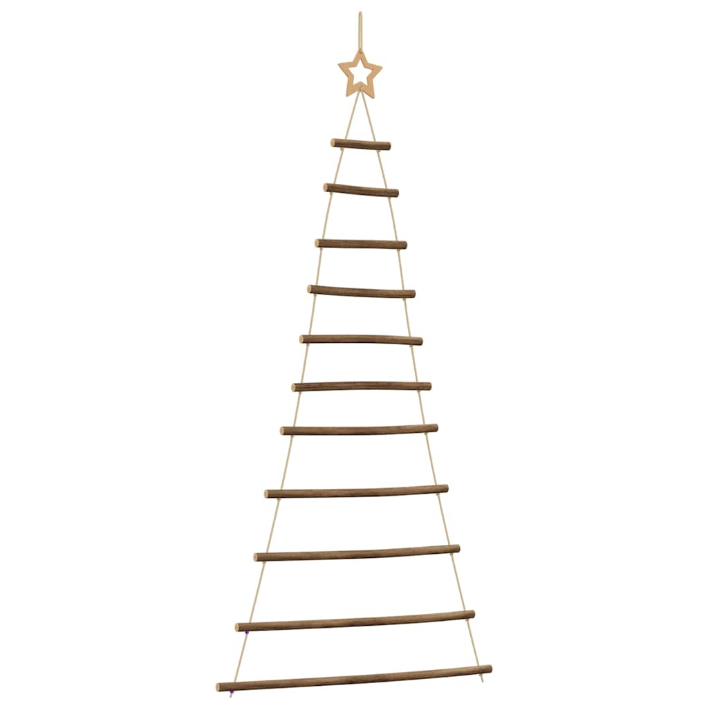 vidaXL Arbre de noël suspendu et étoile supérieure 74x150 cm - Xios Store SNC