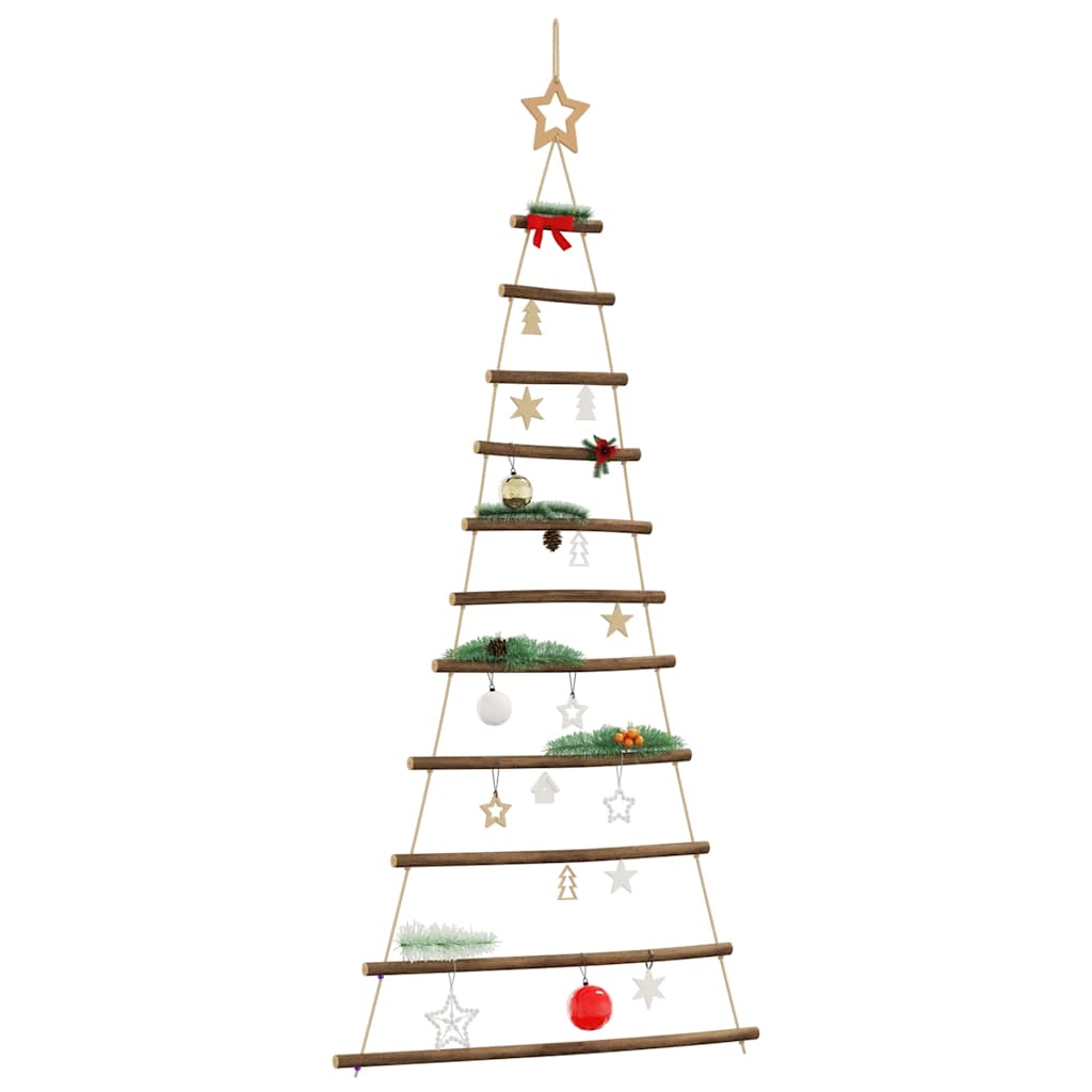 vidaXL Arbre de noël suspendu et étoile supérieure 74x150 cm - Xios Store SNC