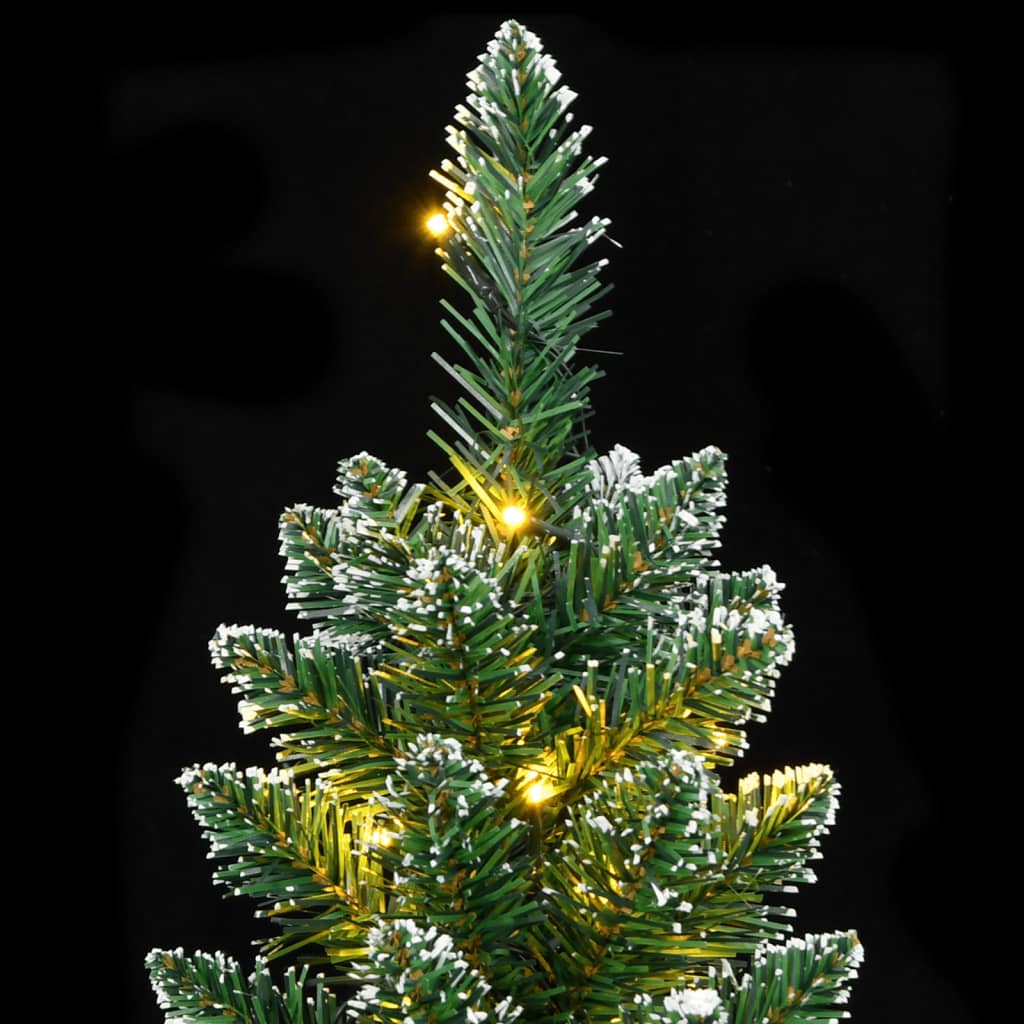 Sapin de Noël artificiel mince 300 LED 180 cm - Xios Store SNC