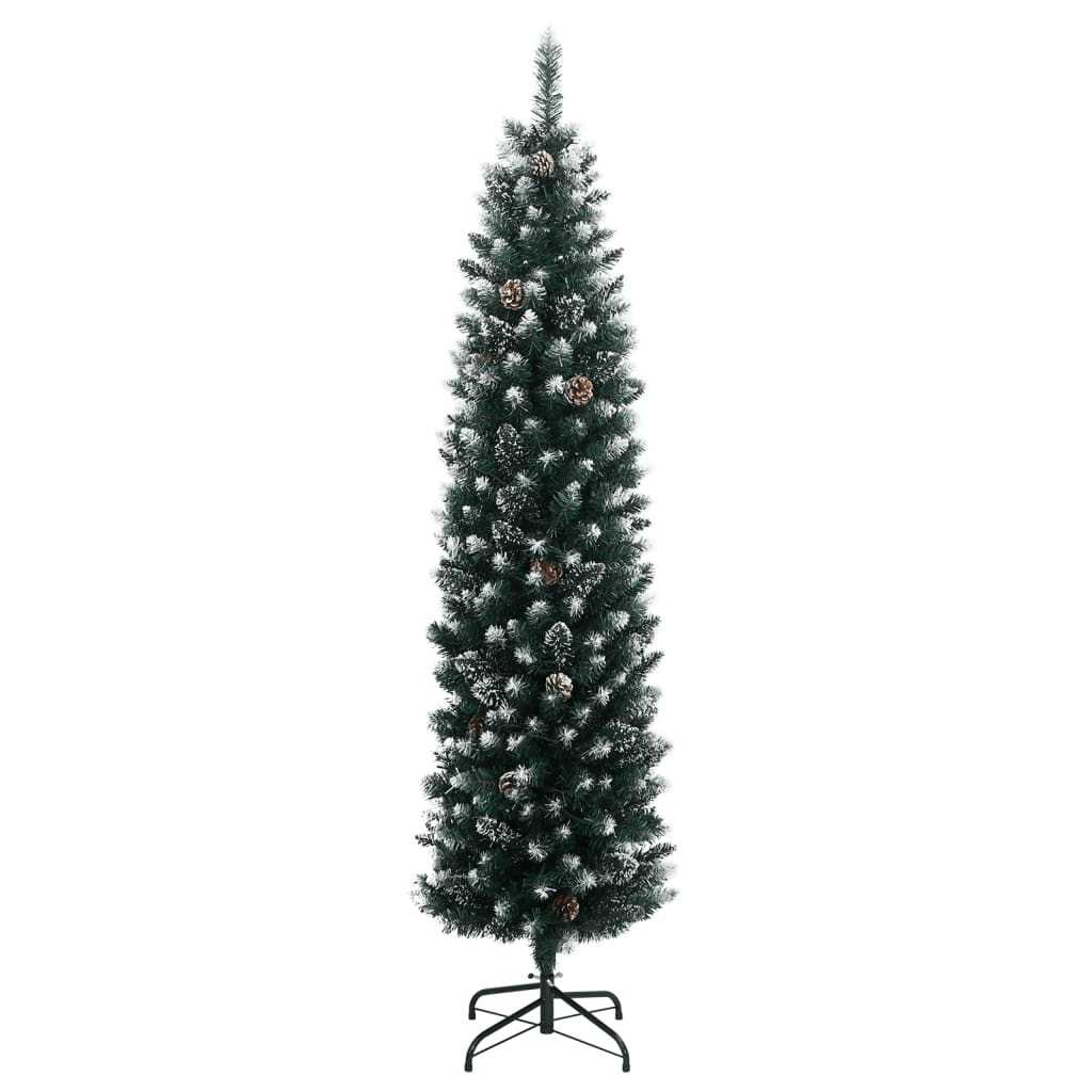 Sapin de Noël artificiel mince 150 LED 120 cm - Xios Store SNC