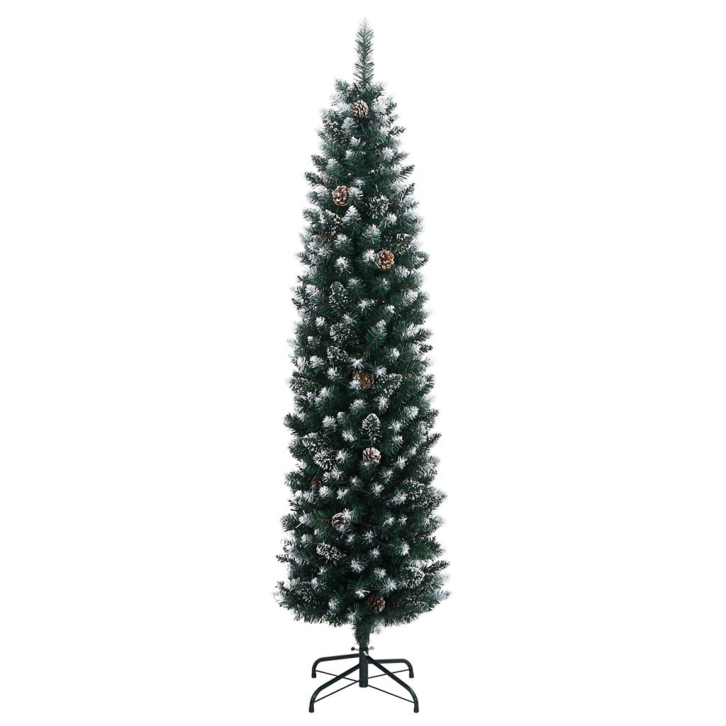 Sapin de Noël artificiel mince 150 LED 150 cm - Xios Store SNC