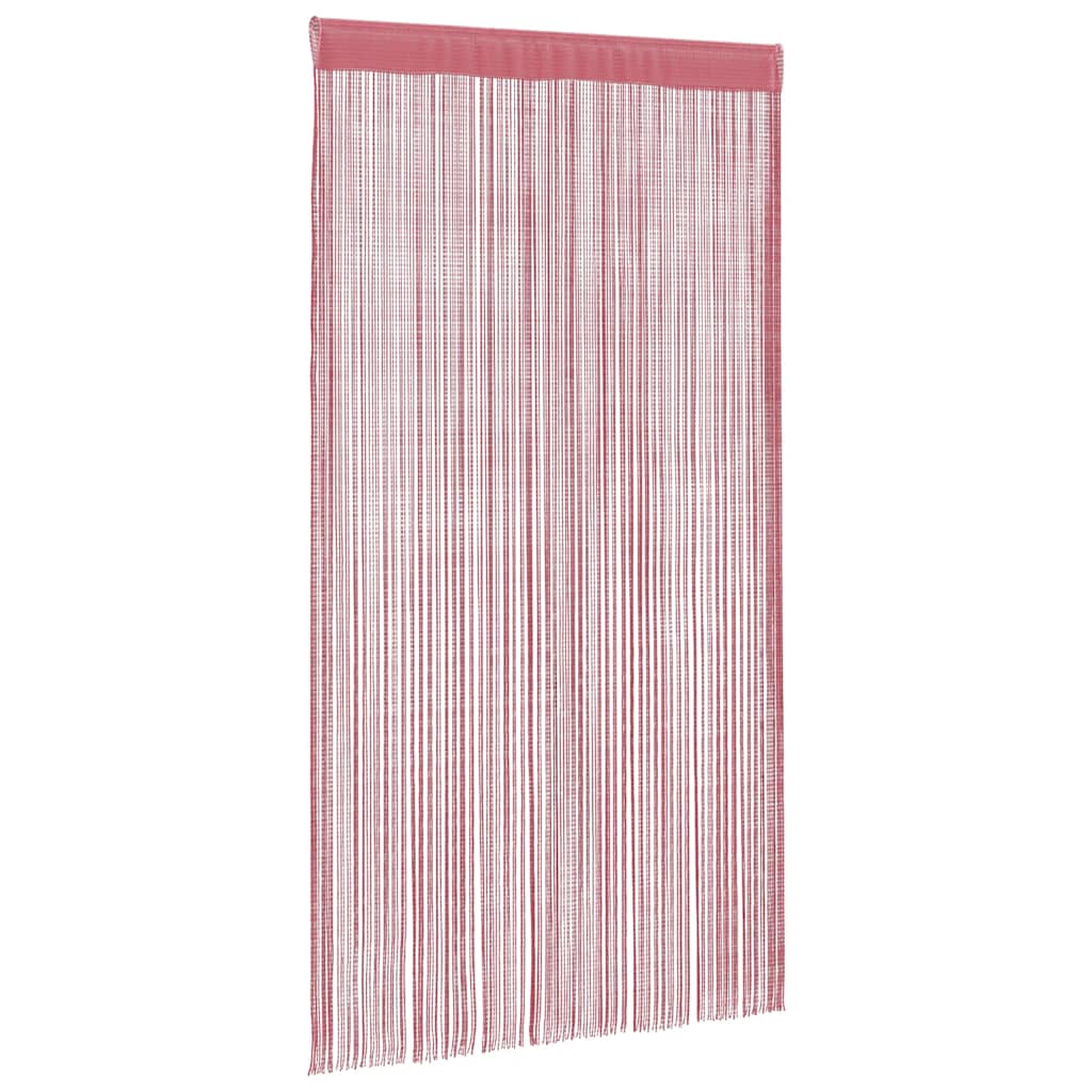 Rideaux à fils 2 pcs rose 100x250 cm Rideaux vidaXL