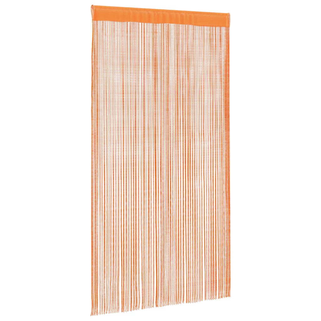 Rideau en fils 2 pcs 140 x 250 cm orange Rideaux vidaXL