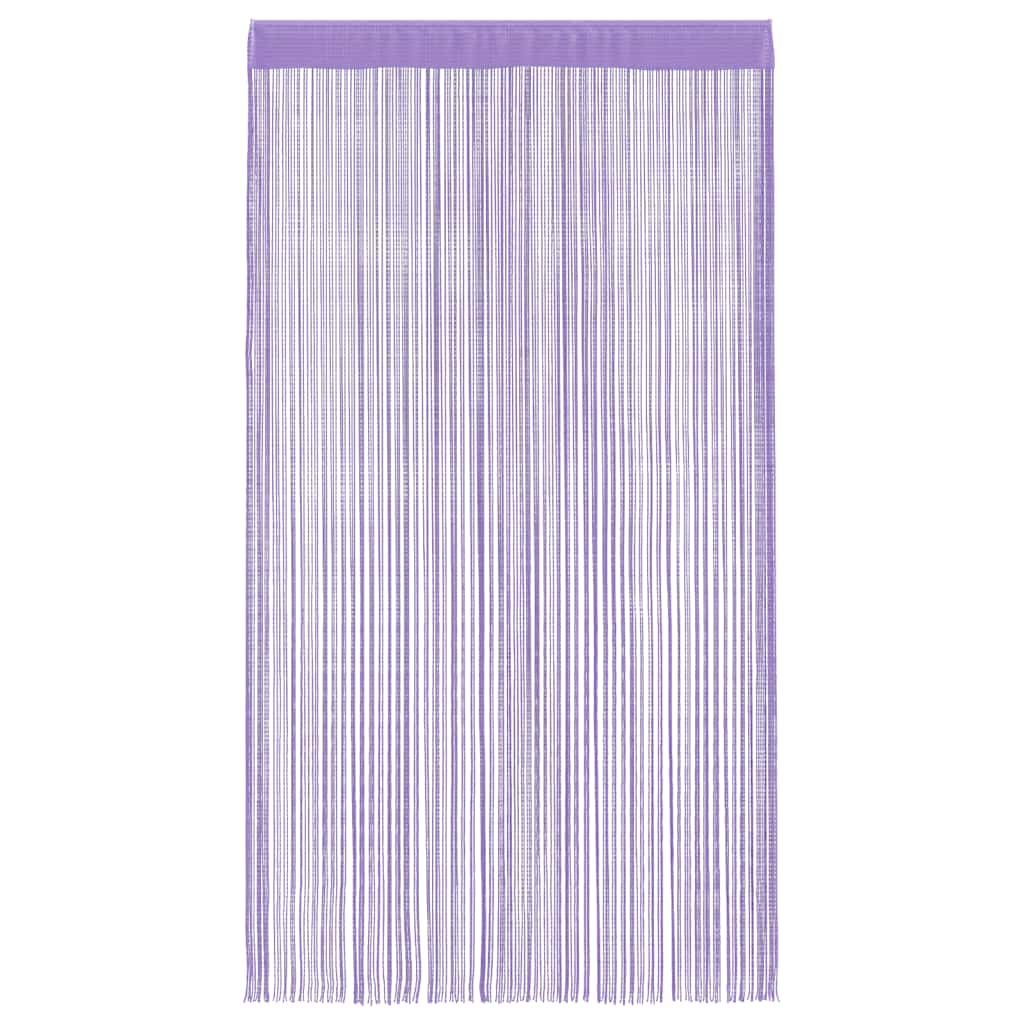 Rideau en fils 2 pcs 140 x 250 cm violet Rideaux vidaXL