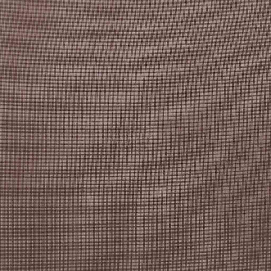 Rideaux en voile avec œillets 2 pcs marron 140x140 cm Rideaux vidaXL