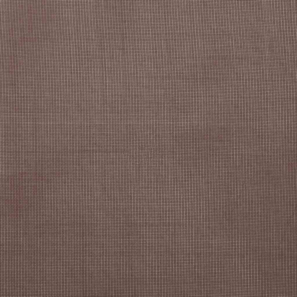 Rideaux en voile avec œillets 2 pcs marron 140x245 cm Rideaux vidaXL