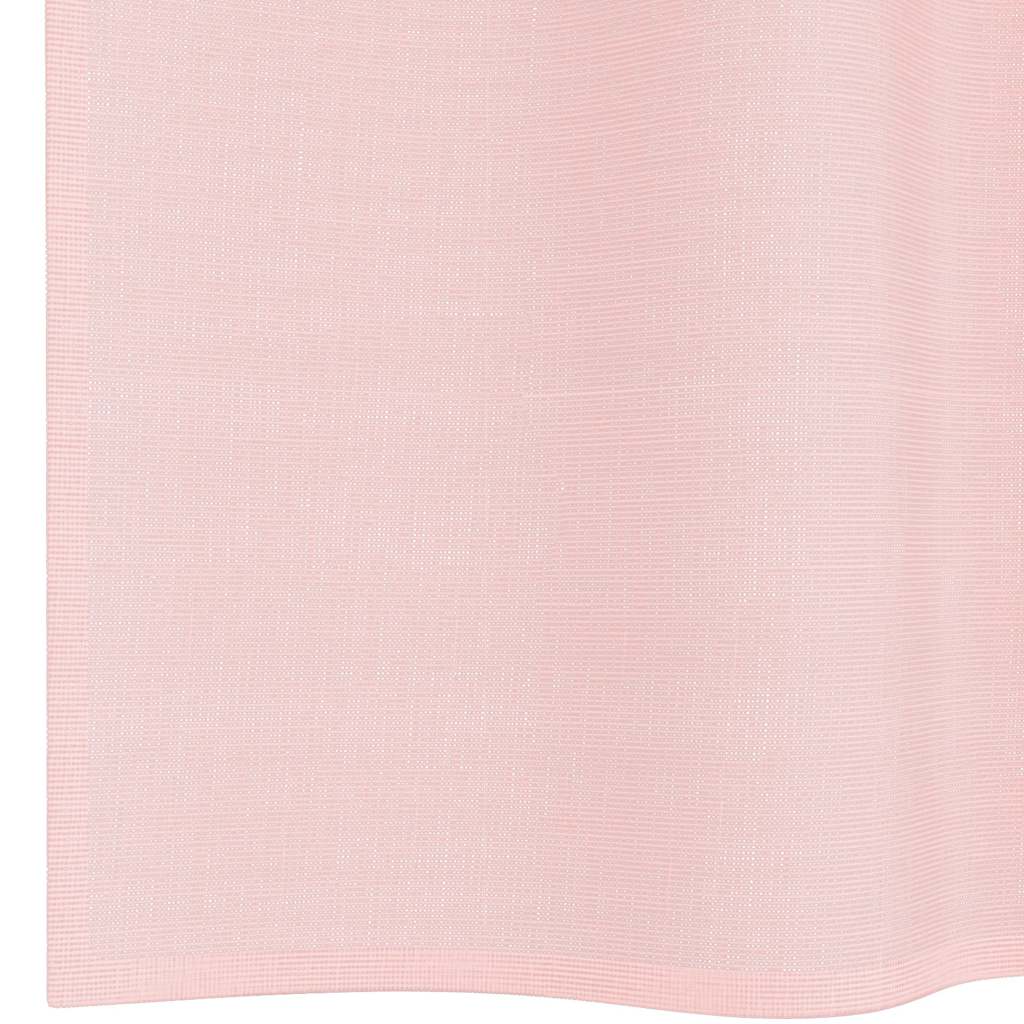 Rideaux en voile avec œillets 2 pcs rose clair 140x140 cm Rideaux vidaXL