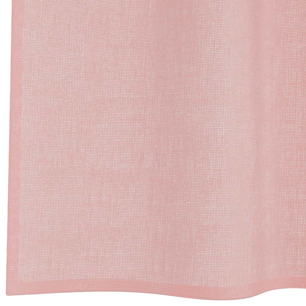 Rideaux en voile avec œillets 2 pcs rose 140x225 cm Rideaux vidaXL