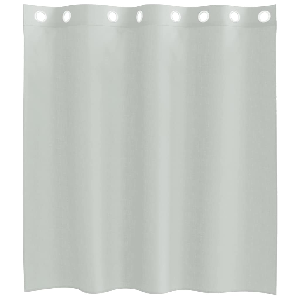 Rideaux en voile avec œillets 2 pcs gris clair 140x140 cm Rideaux vidaXL