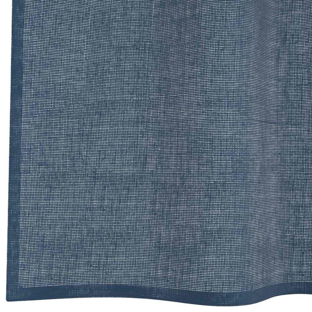 Rideaux en voile avec œillets 2 pcs bleu royal Rideaux vidaXL