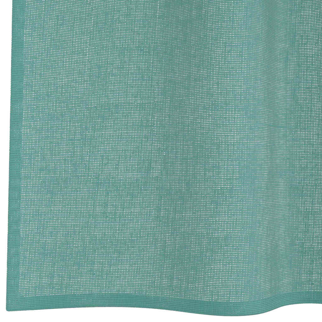 Rideaux en voile avec œillets 2 pcs turquoise Rideaux vidaXL