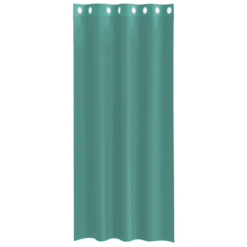 Rideaux en voile avec œillets 2 pcs turquoise Rideaux vidaXL