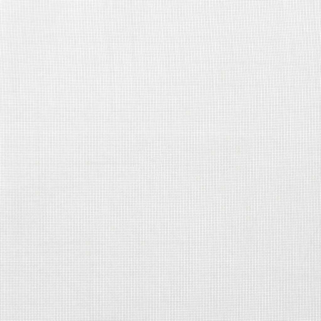 Rideaux en voile avec œillets 2 pcs blanc Rideaux vidaXL