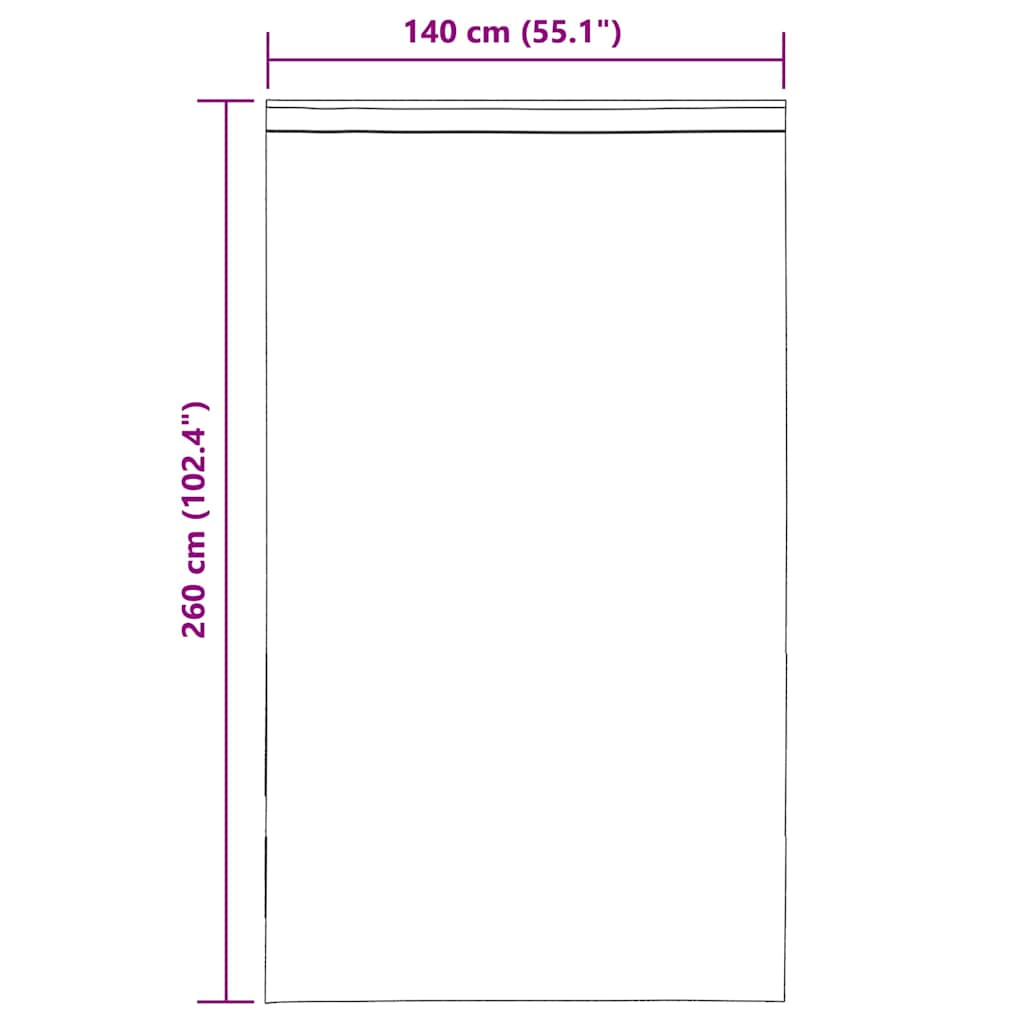 Rideaux en voile avec passants 2 pcs vert pomme Rideaux vidaXL