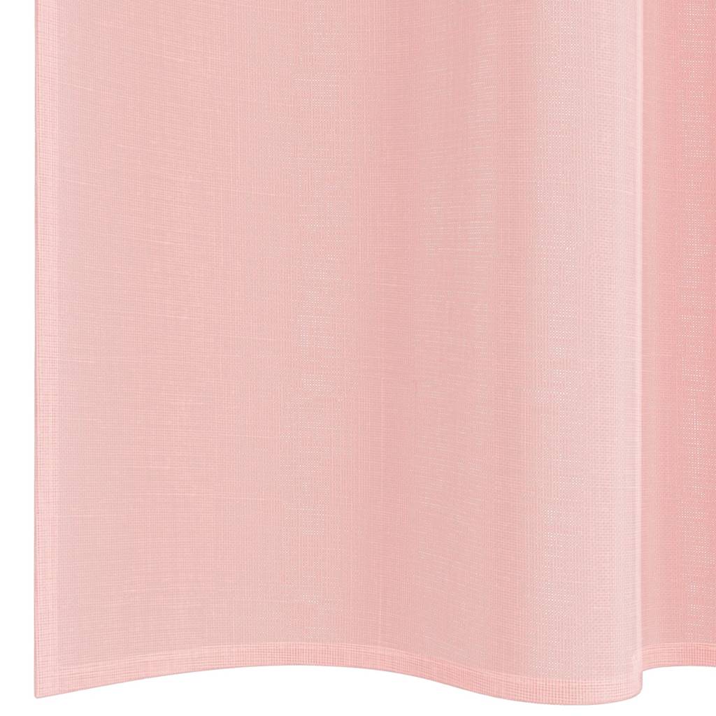 Rideaux en voile avec boucles 2 pcs rose 140x140 cm Rideaux vidaXL