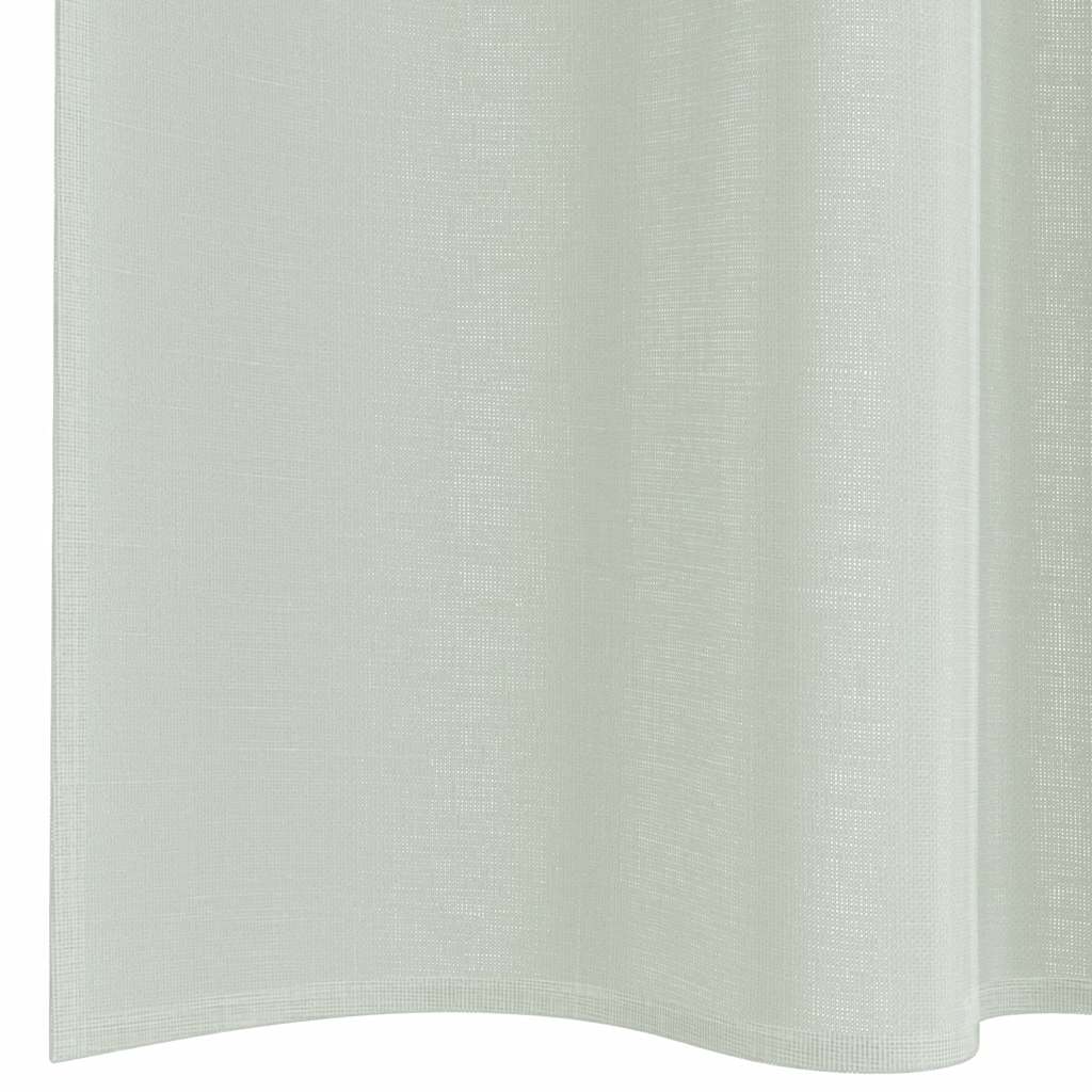 Rideaux en voile avec boucles 2 pcs gris clair 140x175 cm Rideaux vidaXL