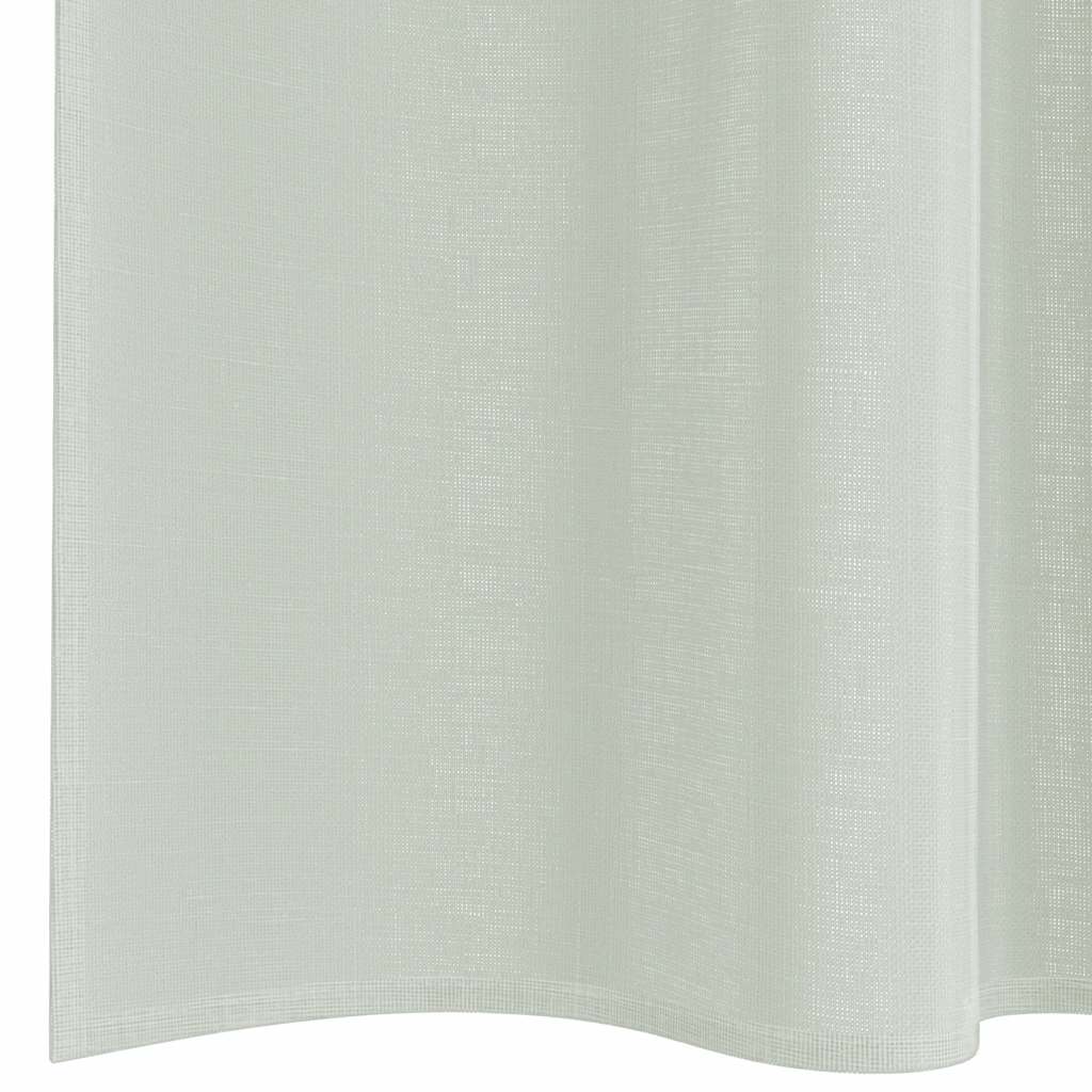 Rideaux en voile avec boucles 2 pcs gris clair 140x225 cm Rideaux vidaXL