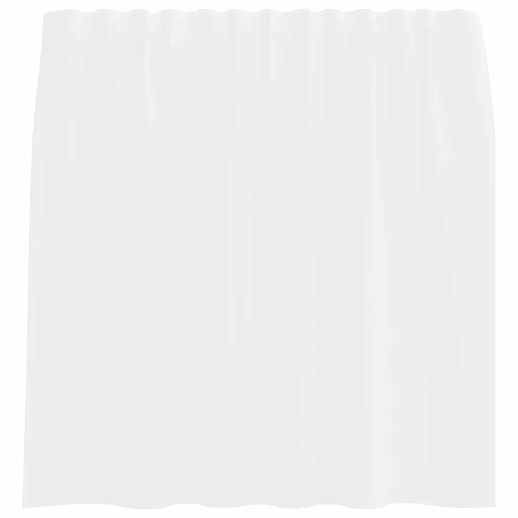 Rideaux en voile avec boucles 2 pcs blanc 140x140 cm Rideaux vidaXL