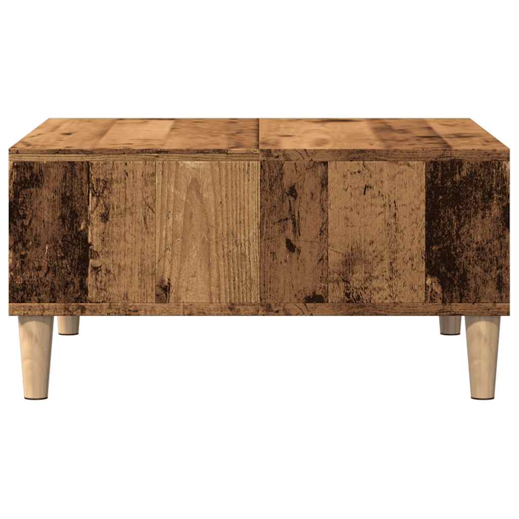 Table basse vieux bois 60x60x30 cm bois d'ingénierie Tables basses vidaXL   