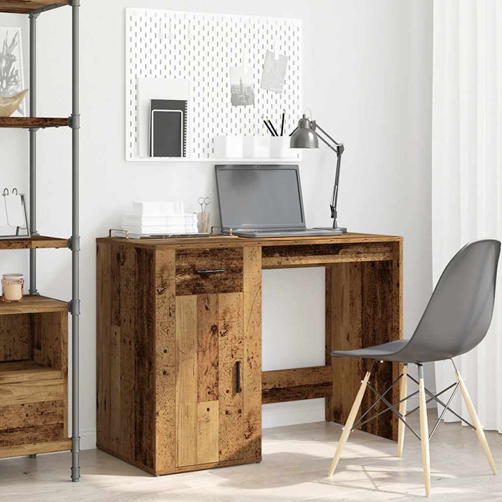 Bureau vieux bois 100x49x75 cm bois d'ingénierie Bureaux vidaXL   