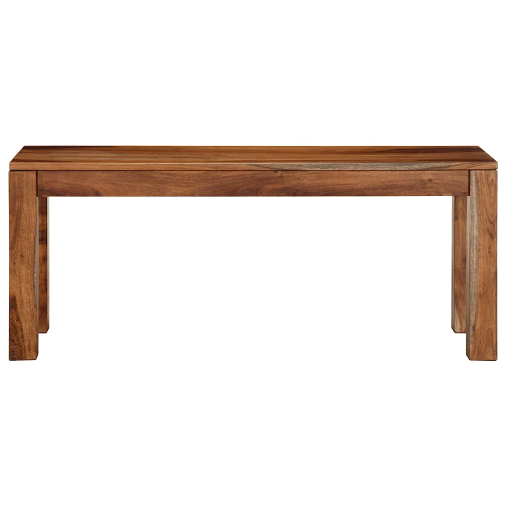 Banc 110 cm bois massif d'acacia Bancs coffres vidaXL   