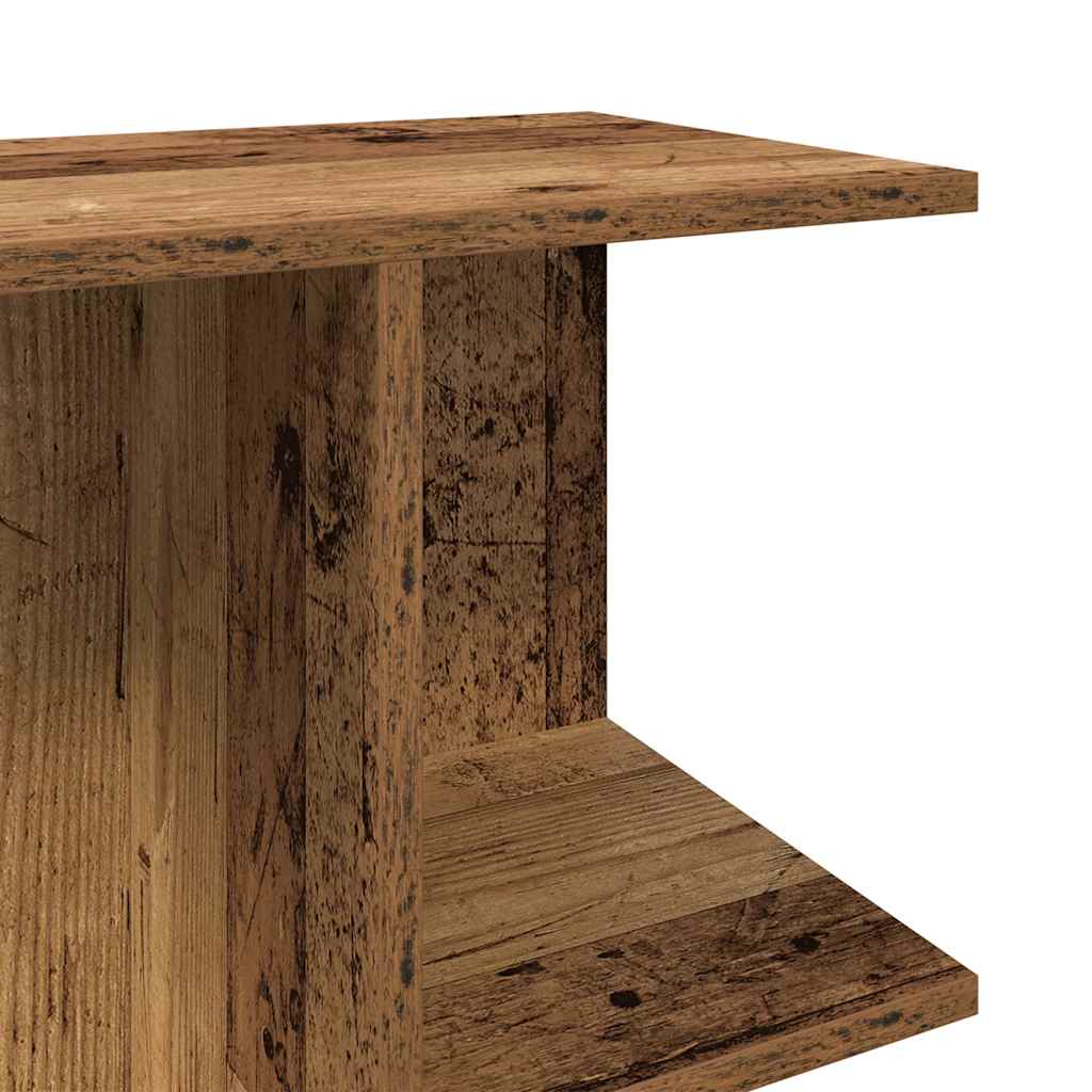 Table de chevet vieux bois 46,5x29x61 cm bois d'ingénierie Tables de chevet vidaXL   