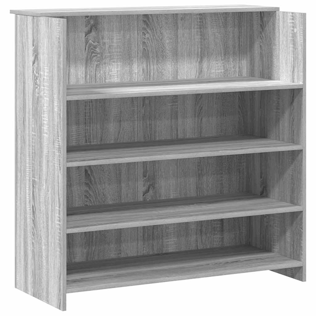 Bureau de réception sonoma gris 180x50x103,5 cm bois ingénierie Bureaux vidaXL