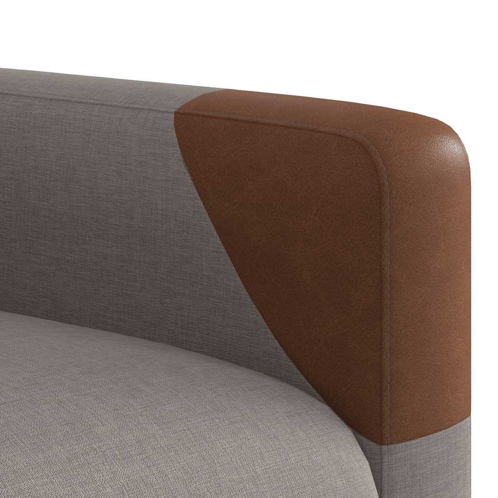 Fauteuil inclinable électrique Taupe Tissu Fauteuils vidaXL