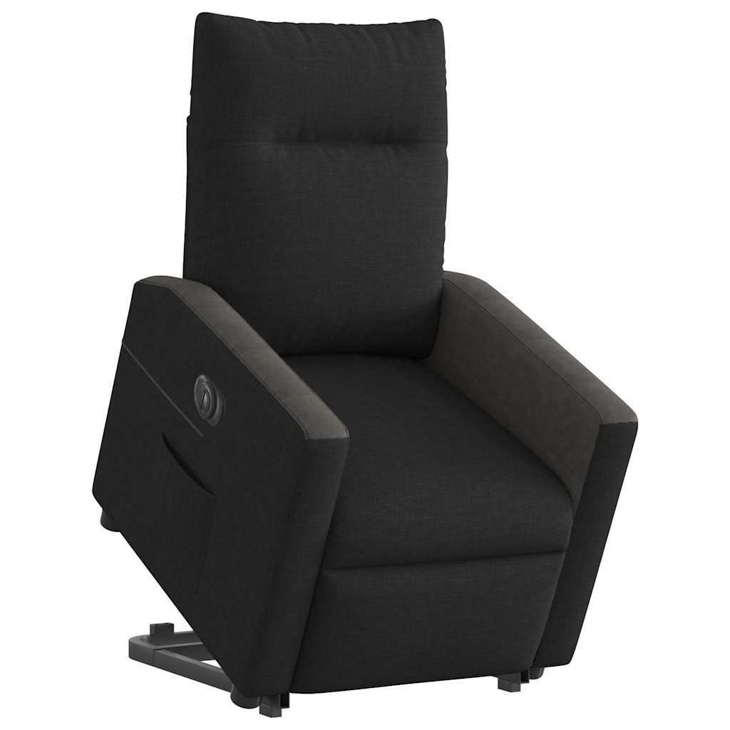 Fauteuil inclinable électrique noir tissu Fauteuils vidaXL