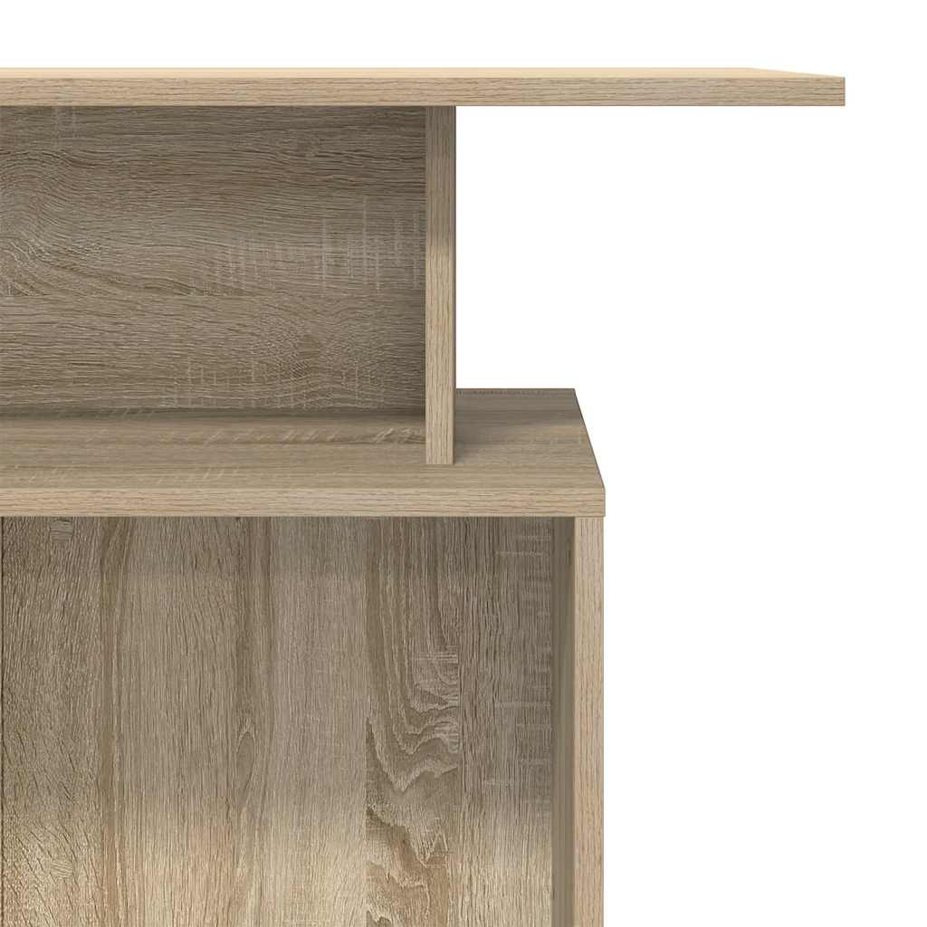 Bureau réception chêne sonoma 100x40x104 cm bois d'ingénierie Bureaux vidaXL