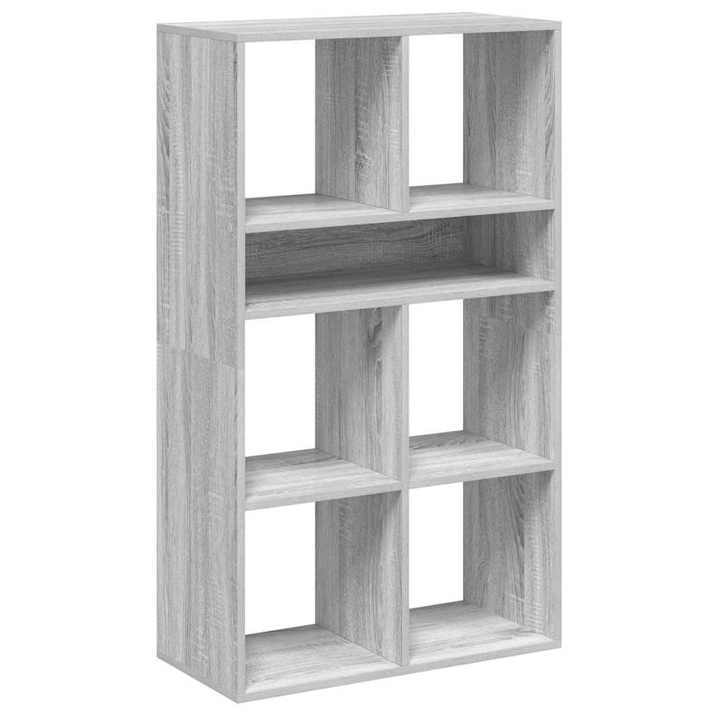 Bibliothèque sonoma gris 66x31x112 cm bois d'ingénierie Bibliothèques vidaXL