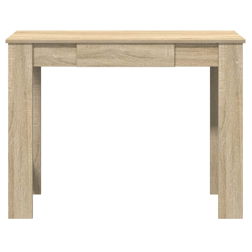 Bureau chêne sonoma 100x45x75 cm bois d'ingénierie Bureaux vidaXL