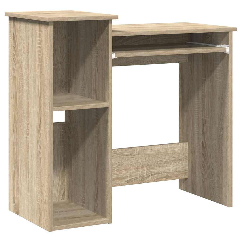 Bureau avec étagères chêne sonoma 84x40x78 cm Bureaux vidaXL