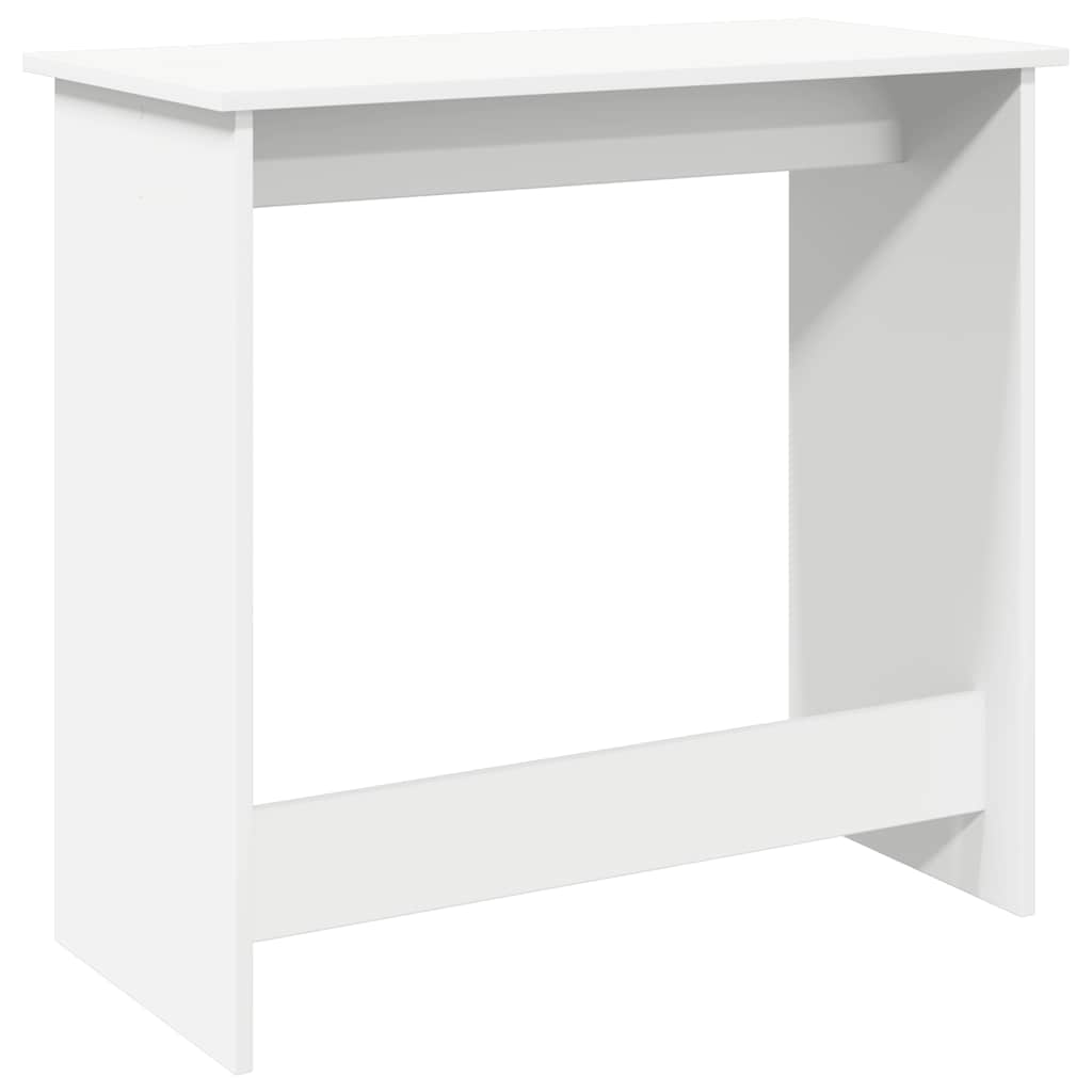 Bureau Blanc 80x40x75 cm Bois d'ingénierie Bureaux vidaXL   