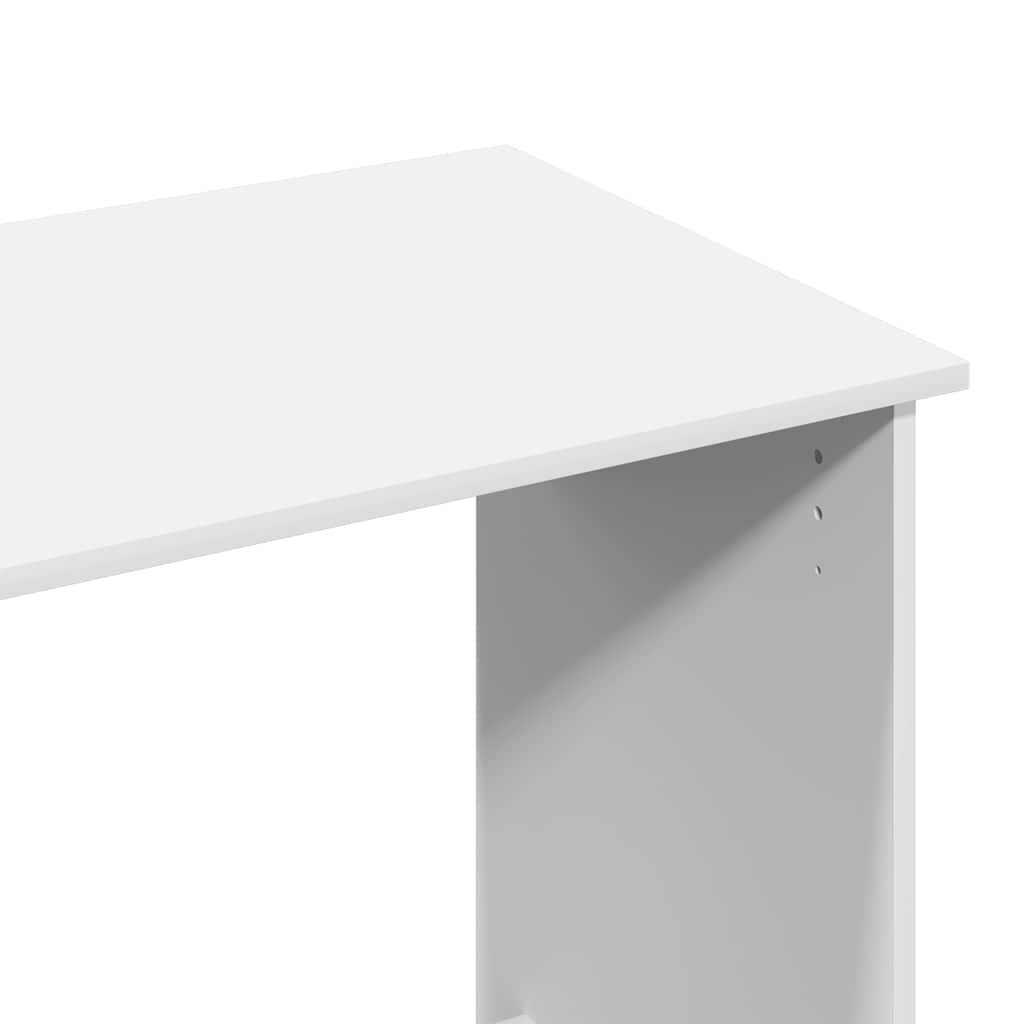 Bureau Blanc 80x40x75 cm Bois d'ingénierie Bureaux vidaXL   