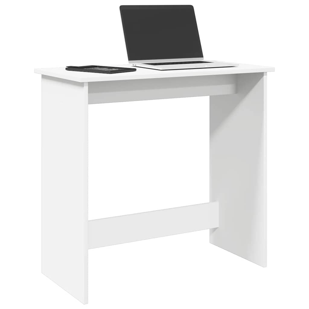 Bureau Blanc 80x40x75 cm Bois d'ingénierie Bureaux vidaXL   