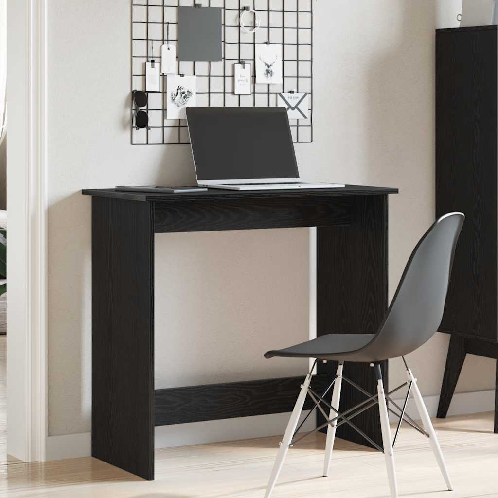 Bureau Noir 80x40x75 cm Aggloméré Bureaux vidaXL   