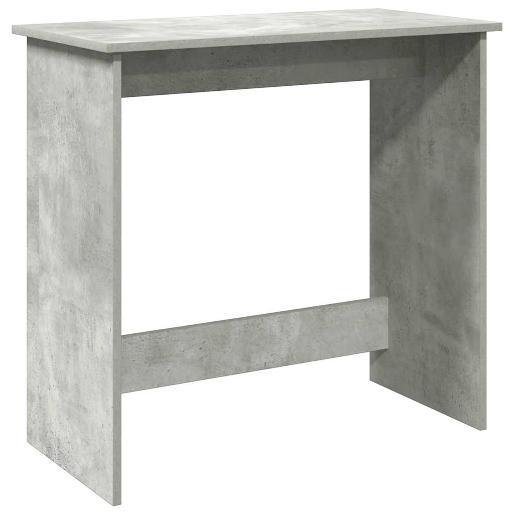 Bureau Gris béton 80x40x75 cm Aggloméré Bureaux vidaXL   