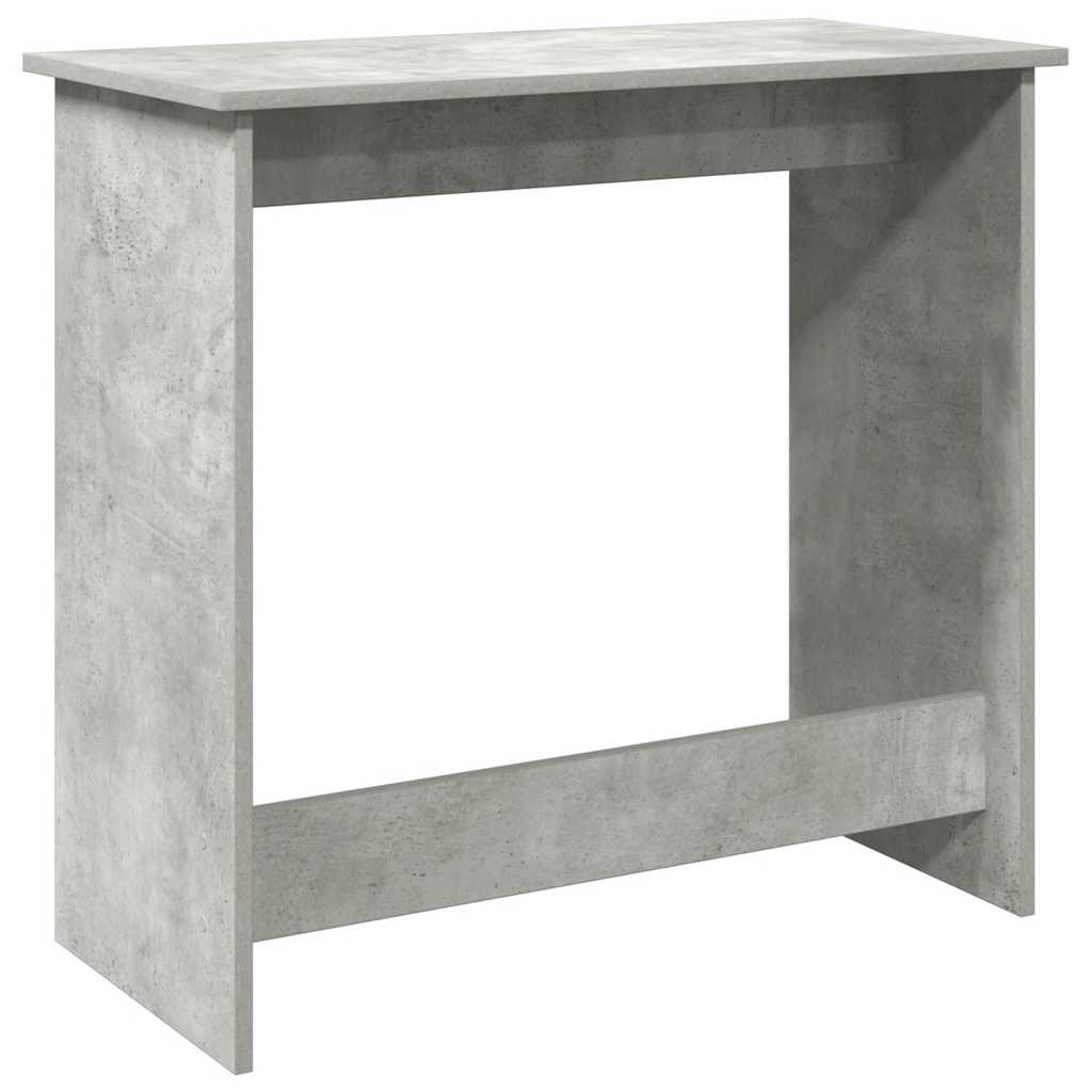 Bureau Gris béton 80x40x75 cm Aggloméré Bureaux vidaXL   