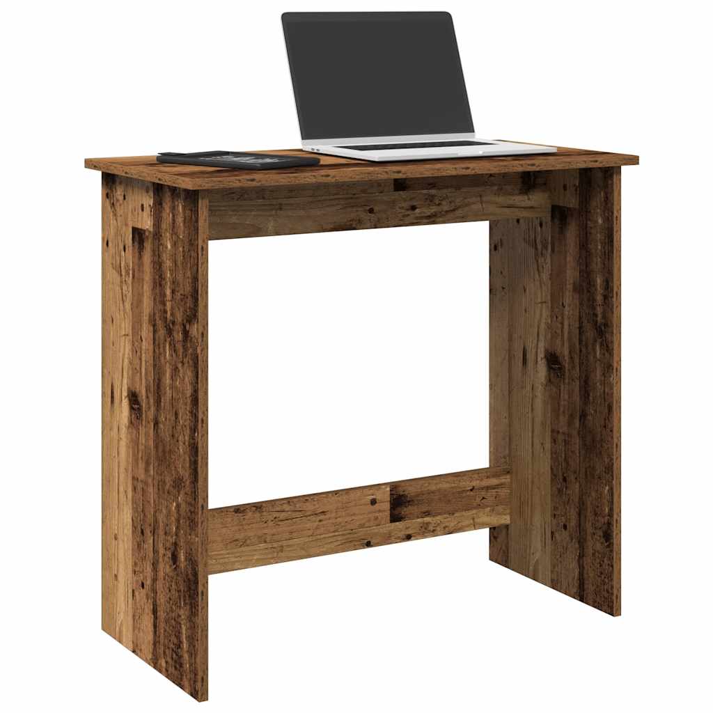 Bureau style vieux bois 80x40x75 cm bois d'ingénierie Bureaux vidaXL   