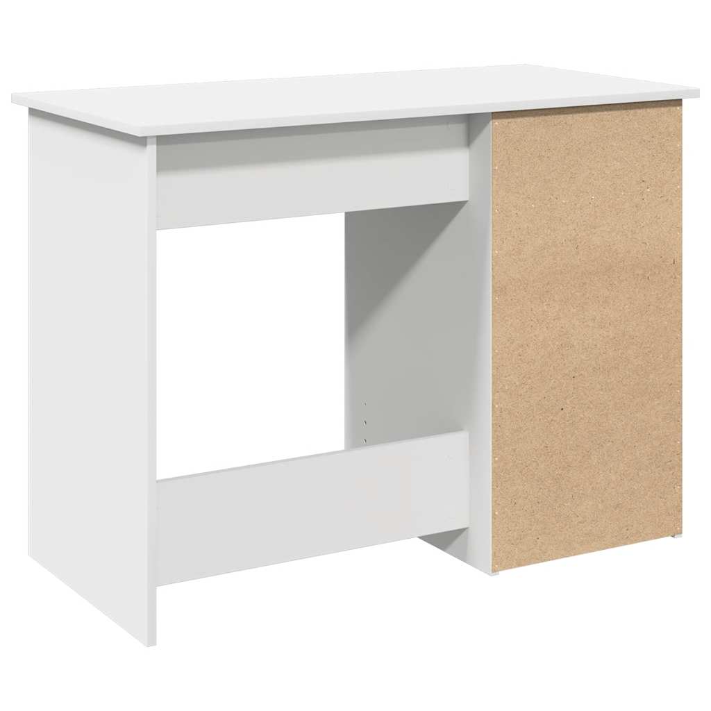 Bureau blanc 102x50x75 cm bois d'ingénierie Bureaux vidaXL   