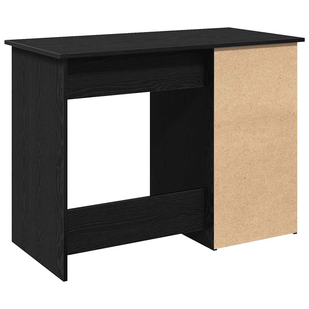 Bureau noir 102x50x75 cm bois d'ingénierie Bureaux vidaXL   