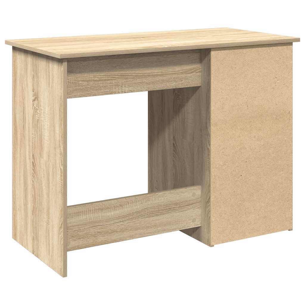 Bureau chêne sonoma 102x50x75 cm bois d'ingénierie Bureaux vidaXL   