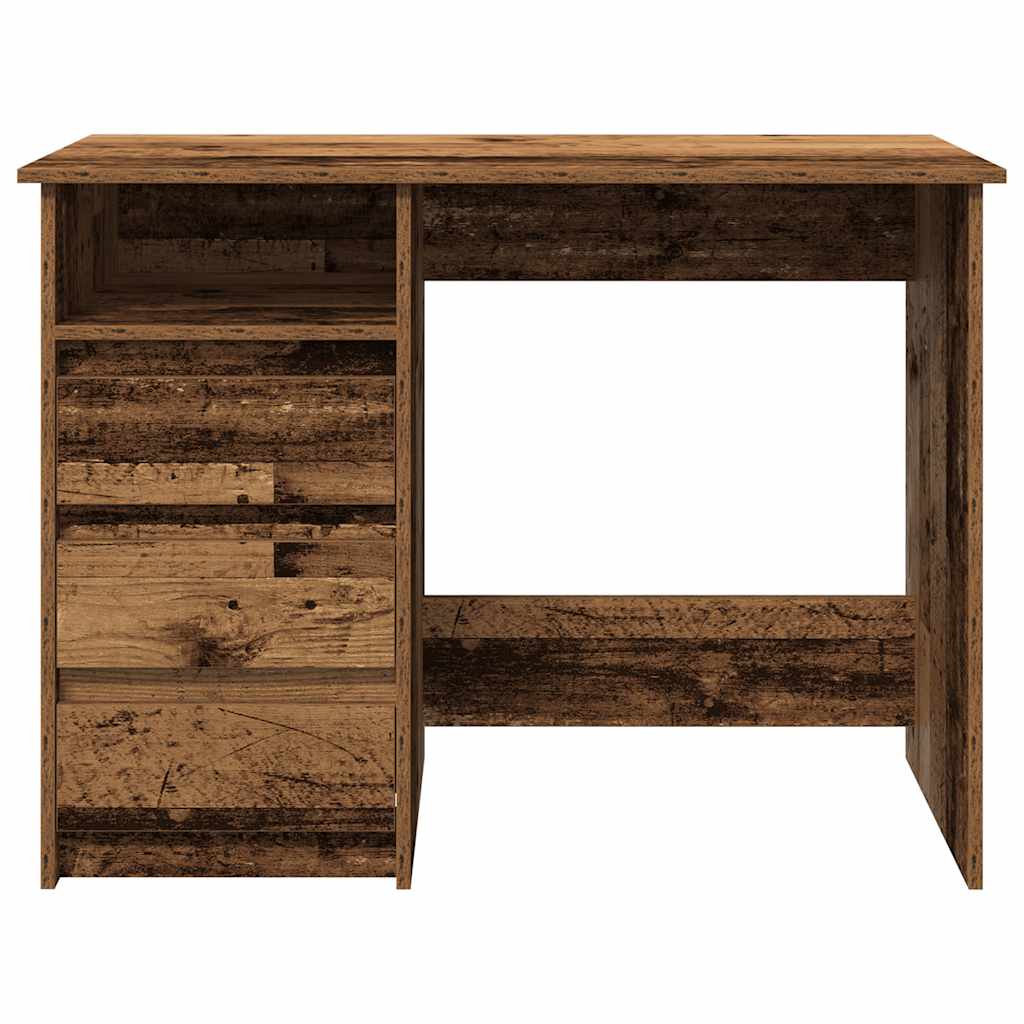 Bureau vieux bois 102x50x75 cm bois d'ingénierie Bureaux vidaXL   