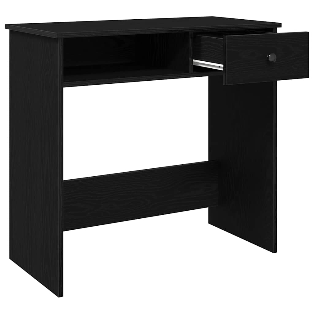 Bureau Noir 80x40x75 cm Aggloméré Bureaux vidaXL   