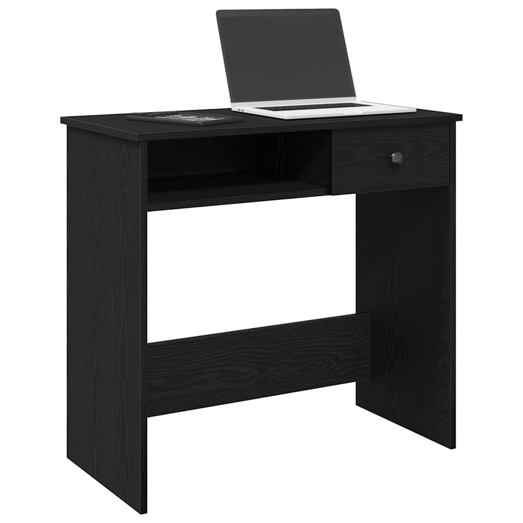 Bureau Noir 80x40x75 cm Aggloméré Bureaux vidaXL   