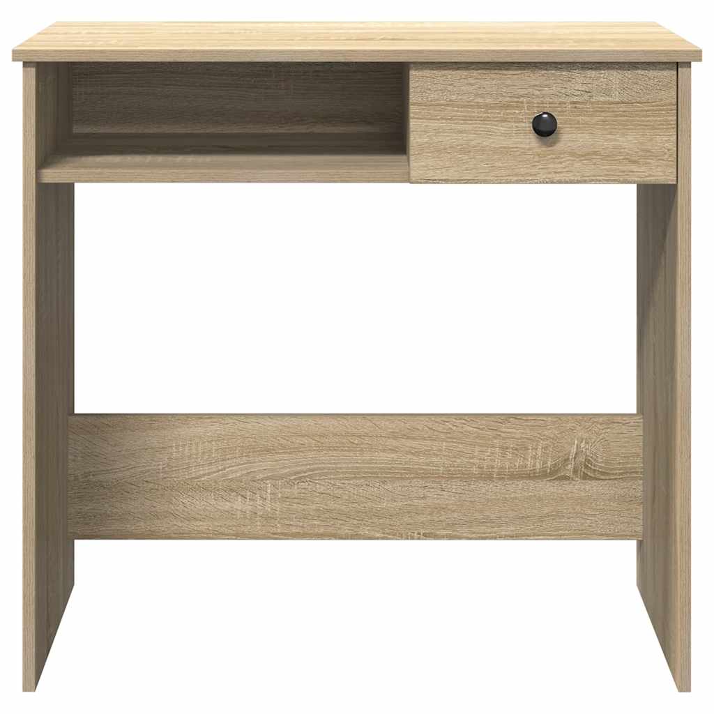 Bureau Chêne Sonoma 80x40x75 cm Aggloméré Bureaux vidaXL   