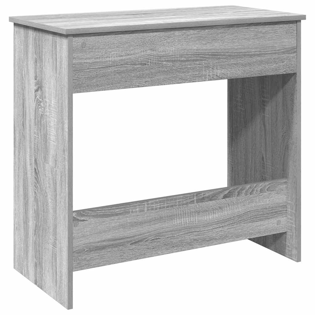 Bureau sonoma gris 80x40x75 cm bois d'ingénierie Bureaux vidaXL   