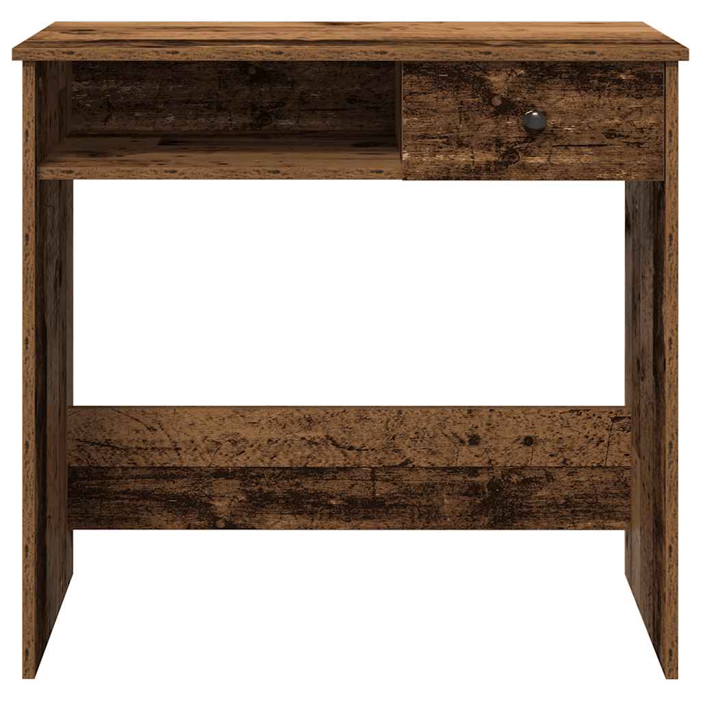 Bureau style vieux bois 80x40x75 cm bois d'ingénierie Bureaux vidaXL   