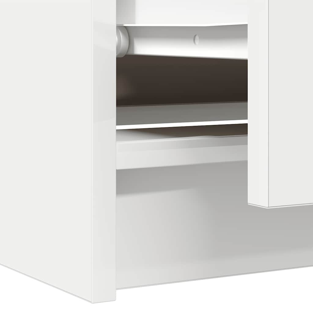 Meuble TV blanc 60x35x54 cm bois d'ingénierie Meubles TV vidaXL